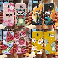 For Samsung J6 2018 Case J600 J600F Soft Silicon Cute Bear Frog Cover For Samsung Galaxy J6Plus 2018 J6+ J6 Plus J610 J610F Case