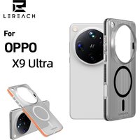 Lereach TOC ICICLE Magnetic Case for OPPO Find X9 Ultra, Frosted Grip, SnapLock Magnet, Anti-Slip Side Grips, Precision Fit