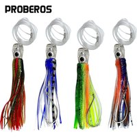 Octopus Rock Köder Troll ing Köder Marlin Thunfisch Mahi Delphin Hai Röcke Big Game Leader Troll ing Rigs Tiefsee Angel gerät