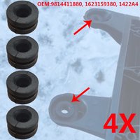 4Pcs Air Filter Housing Mounting Rubber Grommet Buffer Bushing 9814411880 For Citroen C3 C4 II AIRCROSS PICASSO CElysee