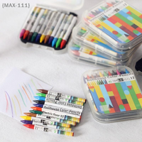 ใF2-MAX111ใMini 12 Colors Crayon Box - Dollhouse Miniature Creative Scene Model Accessories Home Decor Figurines Toys for Kids