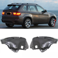 For BMW X5 E70 2007-2010 Car Front Wheel Liner Front Mudguard OE: 51717169411 51717169412