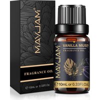MAYJAM Fragrance Oil for Humidifier Diffuser Candle Making Vanilla Musk Dragons Blood Bubble Gum Sea Breeze Baby Powder Aroma