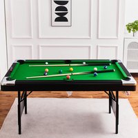 Wholesale 6FT American 3-in-1 Foldable Pool Table with Metal Legs