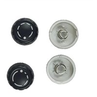 PCM Radio Replacement Knob 1 PAIR For Porsche 911 997/Cayman Boxster 987(Equivalent part numbers 99764220100A05/99764220200A05)