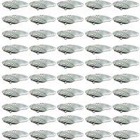 AS 50pcs Unpainted VIB Bait Fishing Spoon Lures Metal Lure Jig 5g10g15g20g Paillette Artificial Pesca Leurre Fishing Tackle