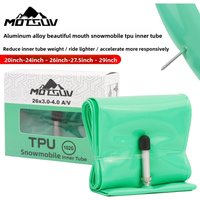 AliExpress VXM 26 inch snow bike TPU inner tube 29x3.0 4.0-wide tire Harley beach bike 20/24/27.5 inch Bicycle Inner Tube American mouth