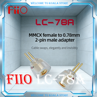 FiiO LC-78A MMCX Female To 0.78mm 2 Pin Male Earphone Switching Plug Customize Low Delay Earphone Adapter for FD11 FH11 FH3