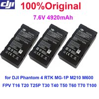 100%Original WB37 Battery for DJI Phantom 4 RTK MG-1P M210 M600 FPV T16 T20 T25P T30 T40 T50 T60 T70 T100 Remote Control Battery