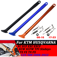 Motorcycle CNC Parking Side Stand Kickstand With Spring Kit For KTM 125-500 XC XCW XCF XCFW EXC EXCF TPI 6 Days Husqvarna GasGas