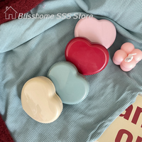 【S】Cute Candy Colored Contact Lens Case Durable Automotive Replacement Parts Mirror Companion Box Travel Easy Carry Storage