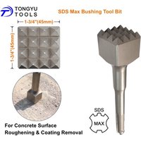 SDS Max Bushing Tool Bit Concrete Bush Hammer Chisel for Surface Roughening Coating Removal Rotary Hammer