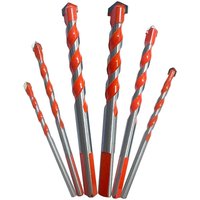 6pc Orange Hard Alloy Overlord Diamond 4/5/6/8/10/12mm Ceramic Tile Perforated Wall Drilling Tool Drill Bit Set
