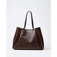 Women's Solid Color Tote Bag Fashion Top Handle Shoulder Handbag Simple Luxury Design Trendy Bag for Casual Use