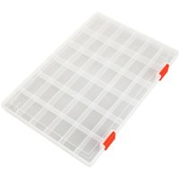 15/24/36/48 Grids Transparent Plastic Jewelry Case Beads Container Storage Box Portable Sundries Organizer Case Display Box Hot