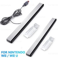 For Nintendo Wii/Wii U Wired/Wireless Motion Sensor Receiver USB Bar Replacement with Extension Cord Infrared Ray Accessories