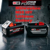 Milwaukee M18 Compatible 18V 6.0Ah Battery Replacement For M18 Cordless Drill Impact Wrench Angle Grinder Reciprocating Saw