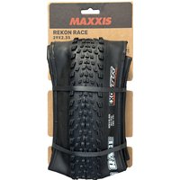 Maxxis Rekon Race 29inch XC Mountain Bicycle Tire,60tpi/120tpi,Tubeless Ready,Folding Bead,EXO Protection (29x2.25,29x2.35)