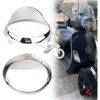 For GTS 300 200 GTS300 GTS250 2018-2020 Motorcycle Headlight Ring Visor Cover Scooter Headlamp Decorative Cover Front Light Trim