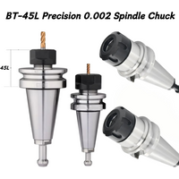 BT30 BT40 ER16 ER20 ER25 ER32 ER40 45L Short Tool Holder ER Collet Chuck Milling BT30 Spindle CNC Mechanical Lathe Tool holder