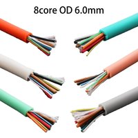 Silicone data cable 8-core 6A high current DIY1-20M TYPE-C fast charging 120W manual accessory PD charging cable