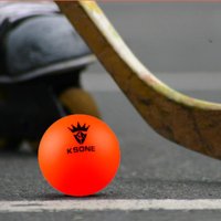1PCS 65mm Hockey Wear Resistant Rubber Team Street Hockey Game Professional Training Ball Hockey Fans Practice Roller Land Ball