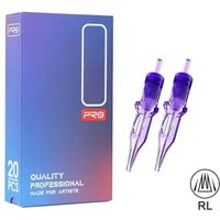 Tattoo PRO Tattoo Cartridges RL/RLT Round Liner Disposable Sterilized Safety Needles for Tattoo Machines 10/20pcs/lot