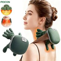 Neck Massager Electric Deep Tissue 4D Kneading Simulated Human Hand Massager for Neck Shoulder Pain Relief Muscle Relax Massager