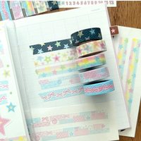 MINKYS New 5M Kawai Pink Cherry Washi Tape Scrapbooking Journal Scene Frame Decoration Cute Sticker School Stationery