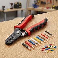 Professional Multi-Function Wire Stripper Pliers – Cutter Crimper Peeler For Electrician Tools