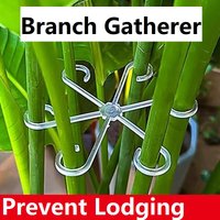 4PCS 4Pcs Plant Anti-Toppling Support Pole - Folding Green Plant Fixator Flower Hydroponic Garden Accessories ZWLZJ02
