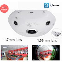 8MP IP Dome Security Camera Wide Angle Fisheye Home Video Audio Motion Detection POE Network ONVIF Security Camera 20M Infrared
