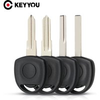 KEYYOU 10pcs Transponder Chip Key Shell For Opel Agila Combo Van Corsa Meriva Tigra Chevrolet Cruze HU46 HU43 HU100 YM28 Uncut