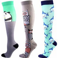 New Compression Socks Panda Cute Animal Socks Men Women Compression Socks For Running, Medical, Edema, Diabetes, Varicose Veins