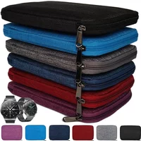 Watchbands box for Apple/Samsung/xiaomi Watch strap case data cable women Travel Wriststrap storage bag Box watches organizer