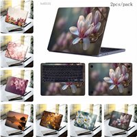Nature and Floral Themed Laptop Stickers Self Adhesive Waterproof Anti Scratch Notebook Cover for MacBook Protective Skins