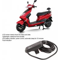 AliExpress Qiilu Electric Bicycle 810 LED Display Instrument Controller With 5-Wire Cable LCD Display Panel Control Panel Controller Accessories