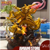 36cm Naruto Final Battle Kurama Mode Figure Six Paths Sage Resin Statue Anime Model Collection Decor Premium Gift for Anime Fans