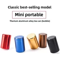Tea can small mini tin can sealed box horse mouth portable packaging empty