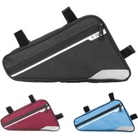 Large Capacity Triangle Pouch Frame Storage Bag For Electric Scooter Tricycle Parts Four Colors Waterproof Riding Bags