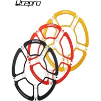 AliExpress NONE Litepro Folding Bike Mtb Crank Petal Chainwheel Chainring 53T 56T 58T Petals Sprocket Flower Chainring