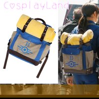 Fall Lucy Cosplay Bag Survivor Backpack with Blanket Movie Cosplay Accessories Role Play Halloween Carnival School Bags Gift