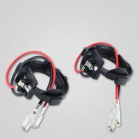 2pcs/Pair H7 LED Bulb Clip Retainer Adapter Base Holder For VW Vito Golf Jetta MK7 MK6 Scirocco Touran Sharan Mercedes-Benz Vito
