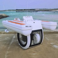 2024 Customized Luxury Hybrid Sightseeing Submarine Best Price Aluminum Hull Outboard Engine Yacht for Boat and Fishing Use