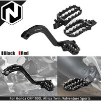 Adjustable Rear Brake Pedal Lever Foot Pegs Footrests For Honda CRF1100L Africa Twin CRF 1100L /Adventure Sports 2020-2026 2025