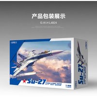 Great Wall Hobby L4824 1/48 Russian Su-27 "Flanker- B" Heavy Fighter - Scale Model Kit