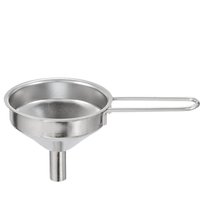 Small Metal Funnel Kitchen Small Funnel Liquor Flask Funnels Long Handle Hangable Metal Kitchen Funnel for Filling Flasks
