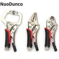 3Pcs Multifunctional Locking Pliers, Professional Carbon Steel Durable Fixed Clamping Hand Tool For Woodworking and Welding