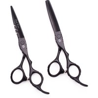 Ciseaux de barbier professionnels 5.5 "6" JP ciseaux de coupe de coiffure en acier inoxydable ciseaux amincissants ciseaux à cheveux ensemble de coupe de cheveux Z1010