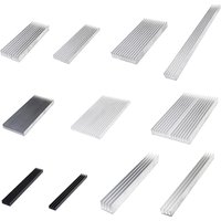 Aluminum Heatsink Cooling Radiator 11 Sizes for Electronic IC Chip RAM LED Cooler Heat Dissipation